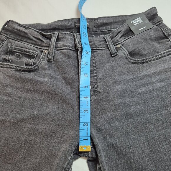 Silver Jeans Women's Size 29 Black Denim Boyfriend Comfort Distressed 29" (62) - Picture 9 of 12